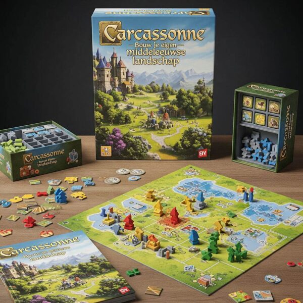 Carcassonne – Bouw je eigen middeleeuwse landschap